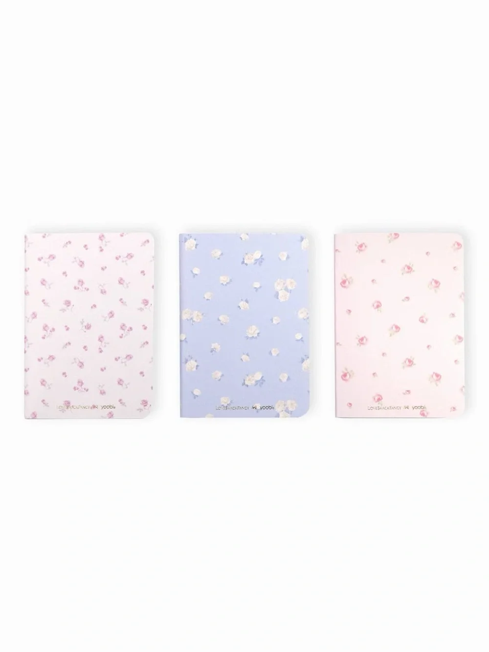 LoveShackFancy Pink  Zip Case, Mini Journal, Bow Pen Set